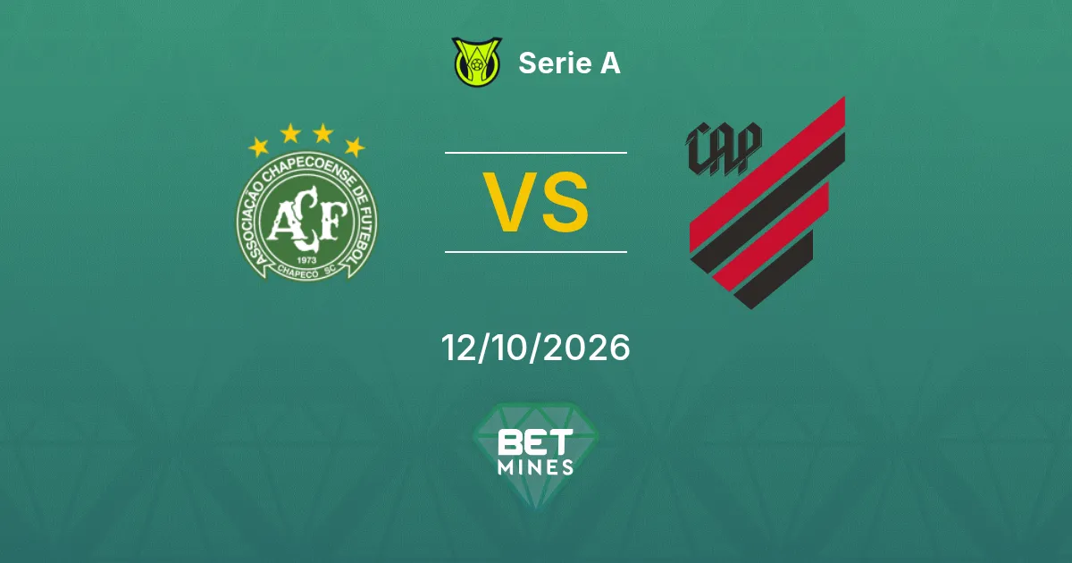 Chapecoense vs Athletico PR Prediction: Match Preview and Analysis | Serie A 12-10-2026