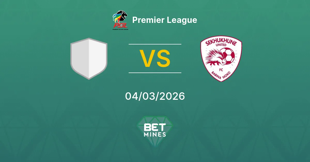 Durban City vs Sekhukhune United Prediction: Match Preview and Analysis | Premier League 04-03-2026