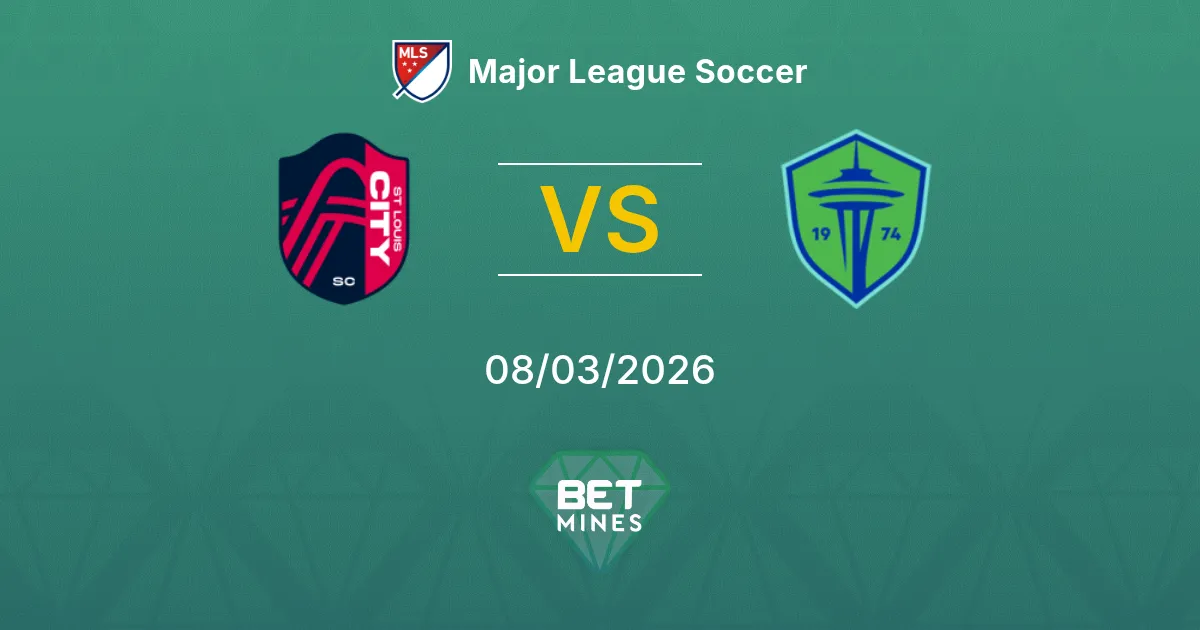 St. Louis City vs Seattle Sounders Prediction: Match Preview and Analysis | Major League Soccer 08-03-2026
