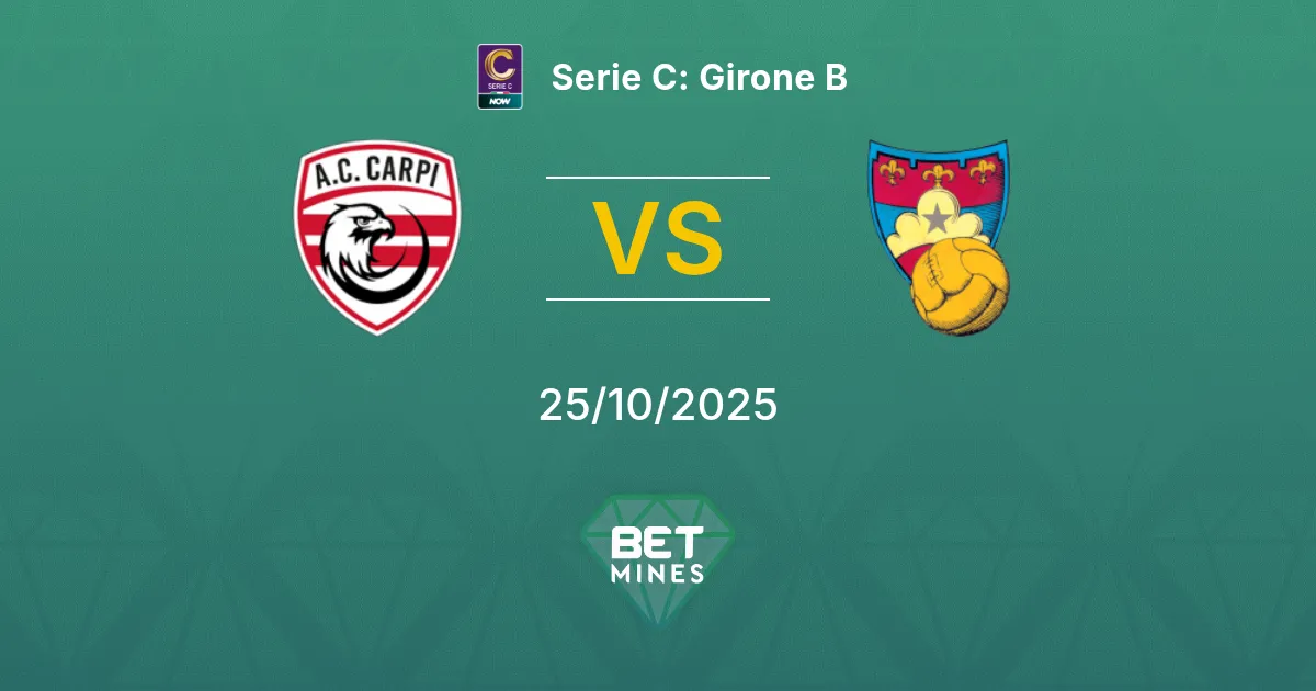 Athletic Carpi x Gubbio Palpite: Prévia e Análise da Partida | Serie C: Grupo B 25-10-2025