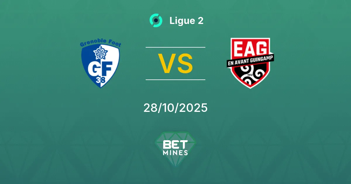 Grenoble Foot 38 vs Guingamp Prediction: Match Preview and Analysis | Ligue 2 28-10-2025