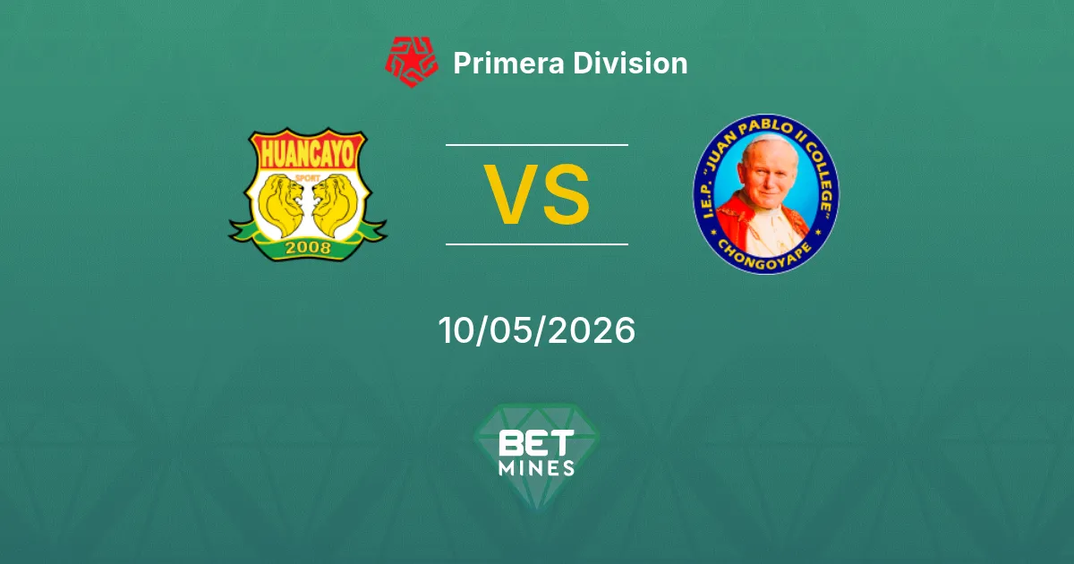 Sport Huancayo vs ADC Juan Pablo II Pronostico: Anteprima e Analisi della Partita | Primera Division 10-05-2026