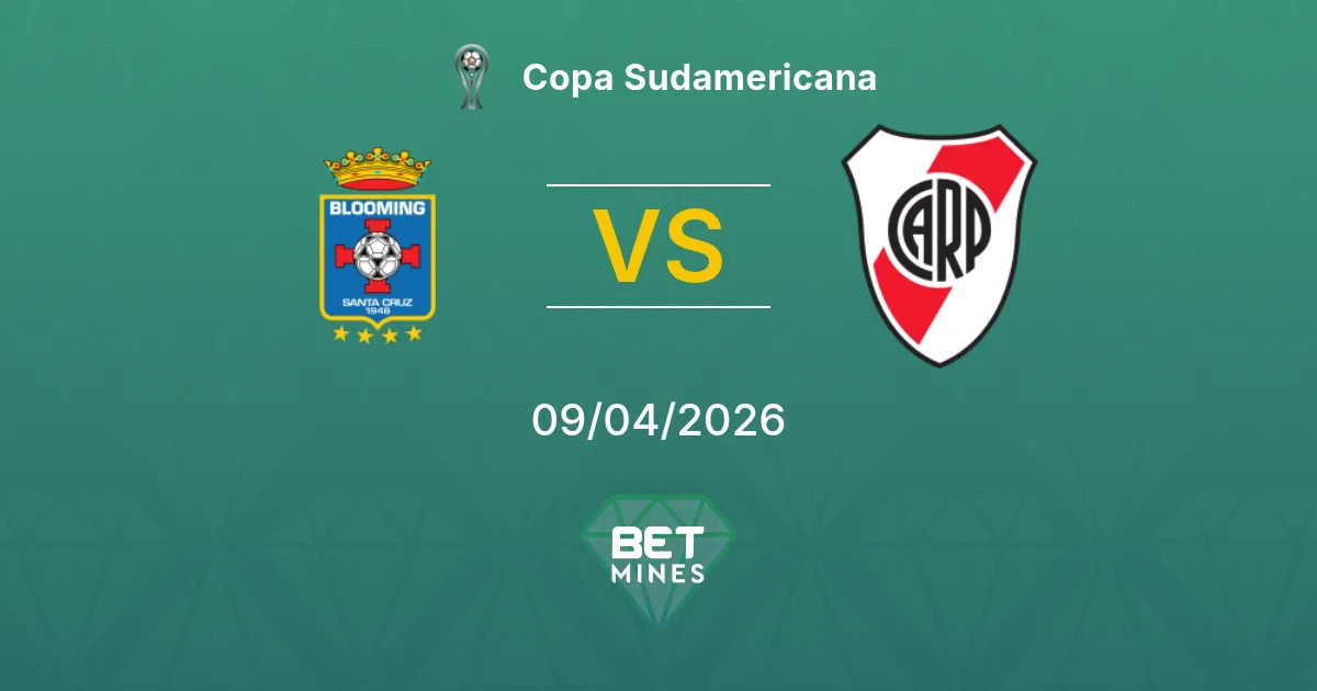 Blooming vs River Plate Pronóstico: Previa y Análisis del Partido | Copa Sudamericana 09-04-2026