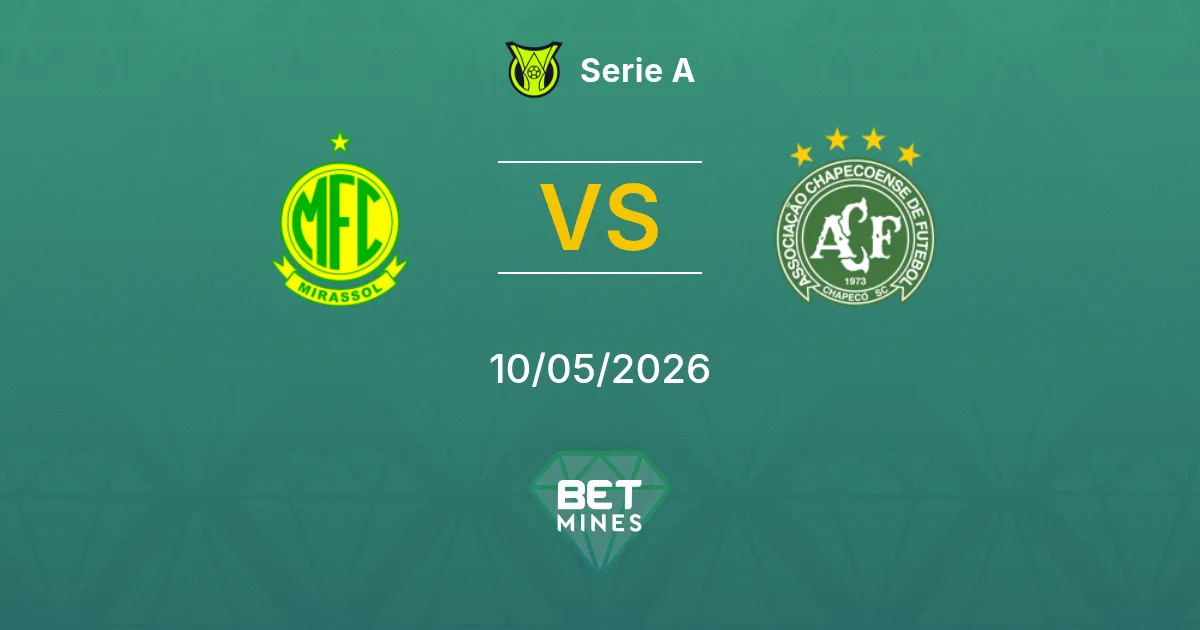 Mirassol vs Chapecoense Pronostico: Anteprima e Analisi della Partita | Serie A 10-05-2026