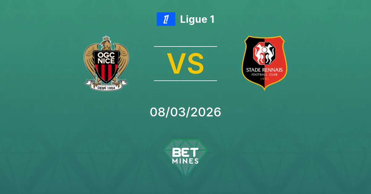 Nice vs Rennes Prediction: Match Preview and Analysis | Ligue 1 08-03-2026