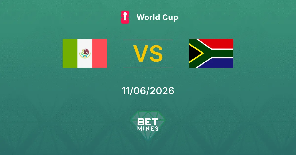 Messico vs Sudafrica Pronostico: Anteprima e Analisi della Partita | Coppa del Mondo 11-06-2026
