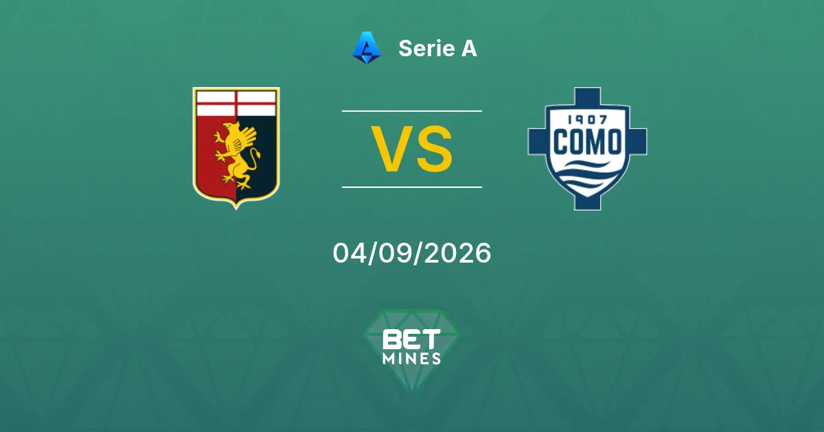 Pronóstico Genoa vs Como: Previa y Análisis del Partido | Serie A 04-09-2026
