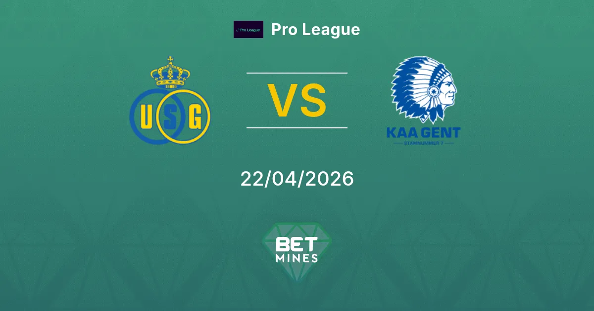 Union Saint-Gilloise vs Gent Pronostico: Anteprima e Analisi della Partita | Pro League 22-04-2026