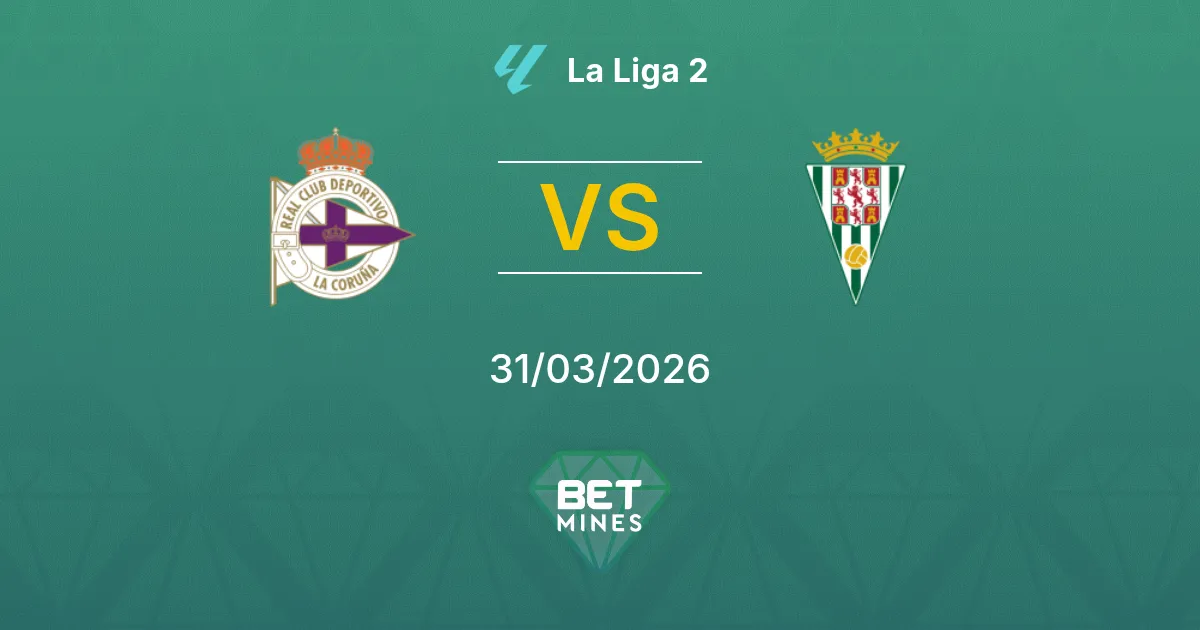 Deportivo La Coruña vs Córdoba Pronostico: Anteprima e Analisi della Partita | La Liga 2 31-03-2026