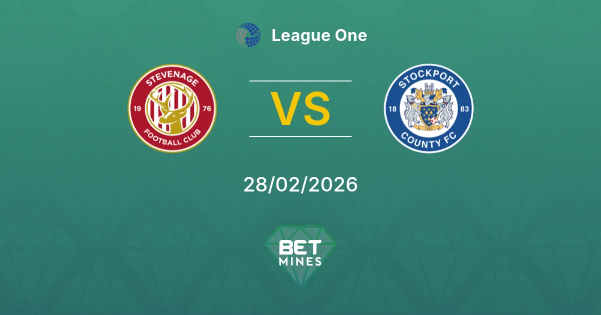 Stevenage vs Stockport County Pronostic : Aperçu et Analyse du Match | League One 28-02-2026