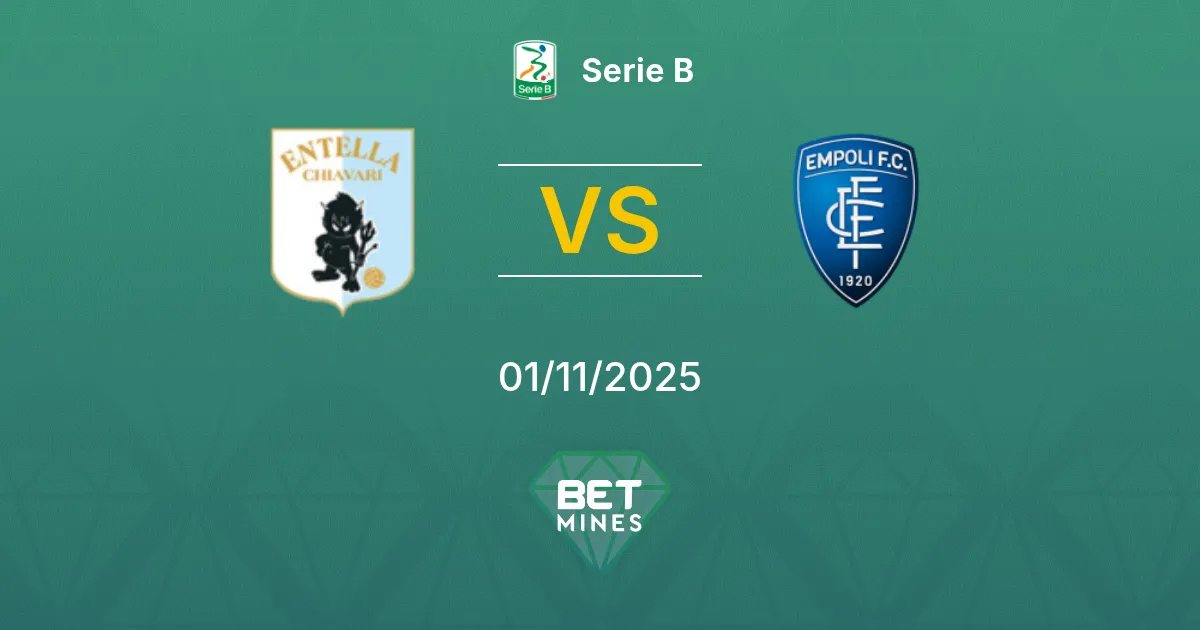 Virtus Entella vs Empoli Prediction: Match Preview and Analysis | Serie B 01-11-2025