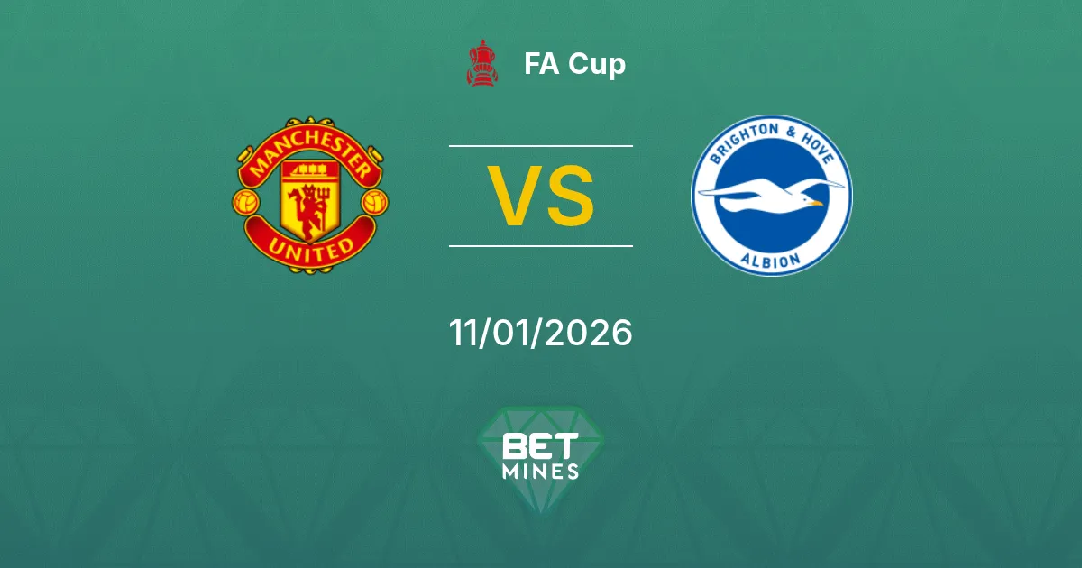 Manchester United vs Brighton & Hove Albion Pronostico: Anteprima e Analisi del Match | FA Cup 11-01-2026