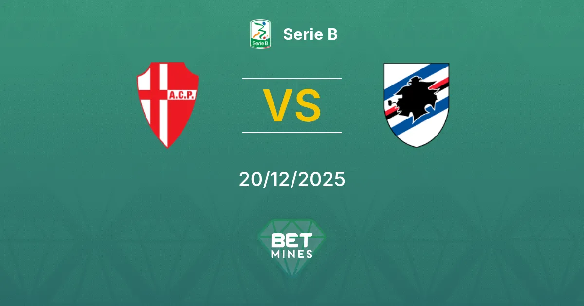 Calcio Padova vs Sampdoria Pronostico: Analisi e Anteprima della Partita | Serie B 20-12-2025