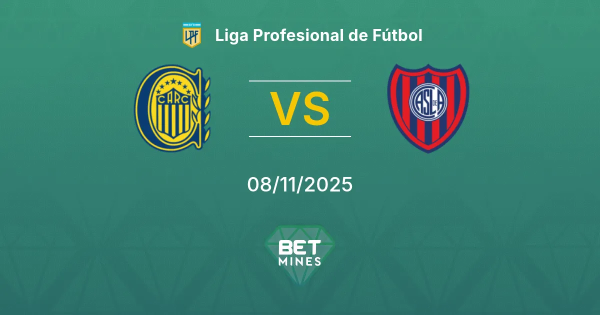 Rosario Central vs San Lorenzo Prediction: Match Preview and Analysis | Liga Profesional de Fútbol 08-11-2025