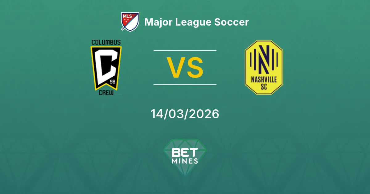 Columbus Crew vs Nashville SC Prediction: Match Preview and Analysis | Major League Soccer 14-03-2026