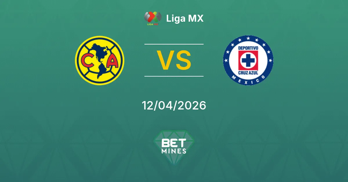 América vs Cruz Azul Pronóstico: Previa y Análisis del Partido | Liga MX 12-04-2026