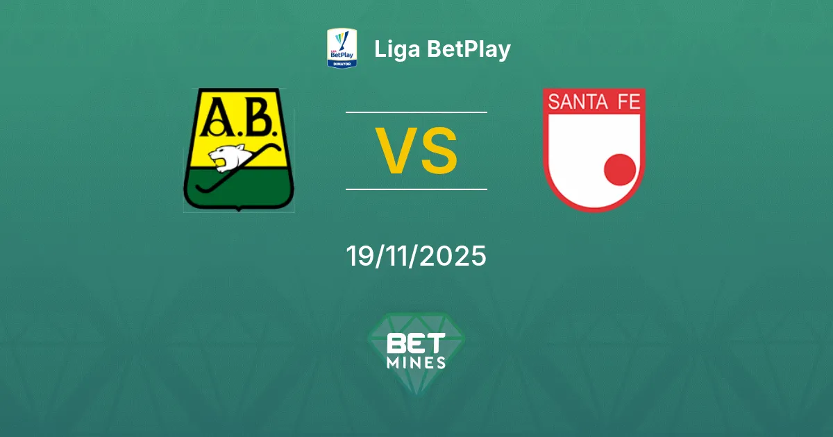 Atlético Bucaramanga vs Santa Fe Prediction: Match Preview and Analysis | Liga BetPlay 19-11-2025