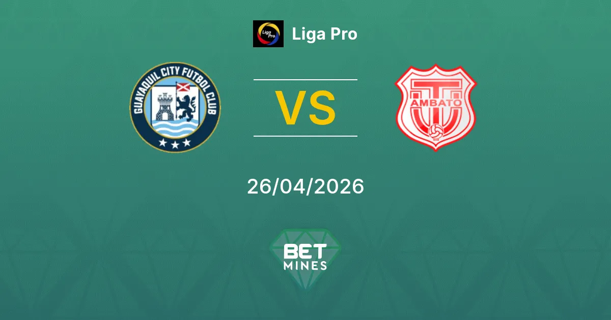 Guayaquil City vs Técnico Universitario Pronostico: Anteprima e Analisi della Partita | Liga Pro 26-04-2026