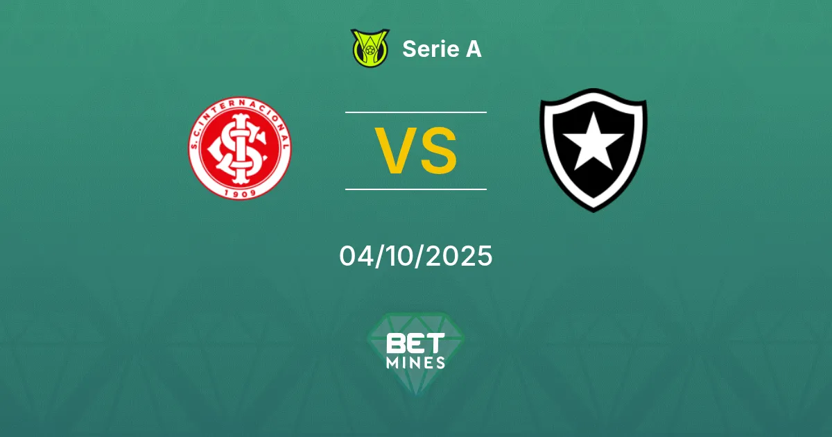 Internacional vs Botafogo Pronostico: Preview e Analisi della Partita | Serie A 04-10-2025