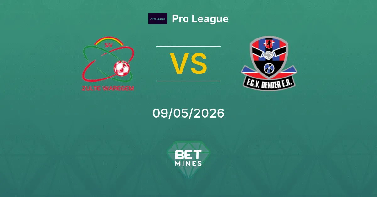 Zulte-Waregem vs Dender Pronostico: Anteprima e Analisi della Partita | Pro League 09-05-2026