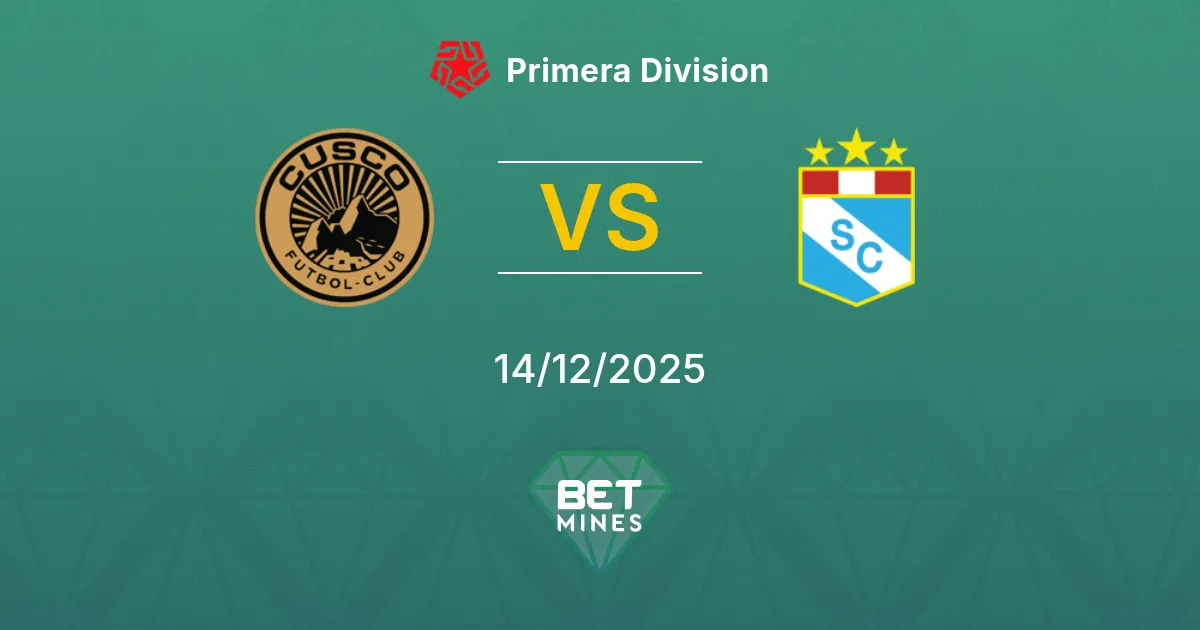 Cusco FC vs Sporting Cristal Pronostico: Anteprima e Analisi della Partita | Primera Division 14-12-2025