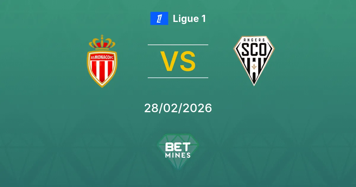Monaco vs Angers SCO Pronostic : Aperçu et Analyse du Match | Ligue 1 28-02-2026