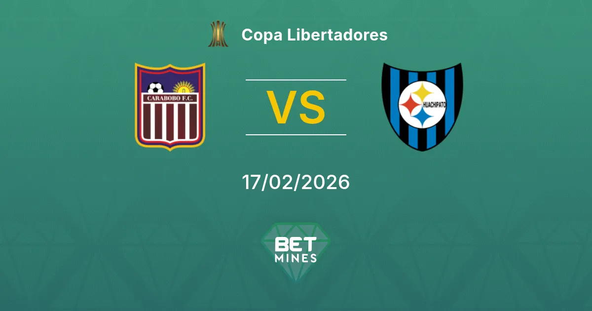 Carabobo vs Huachipato Prediction: Match Preview and Analysis | Copa Libertadores 17-02-2026