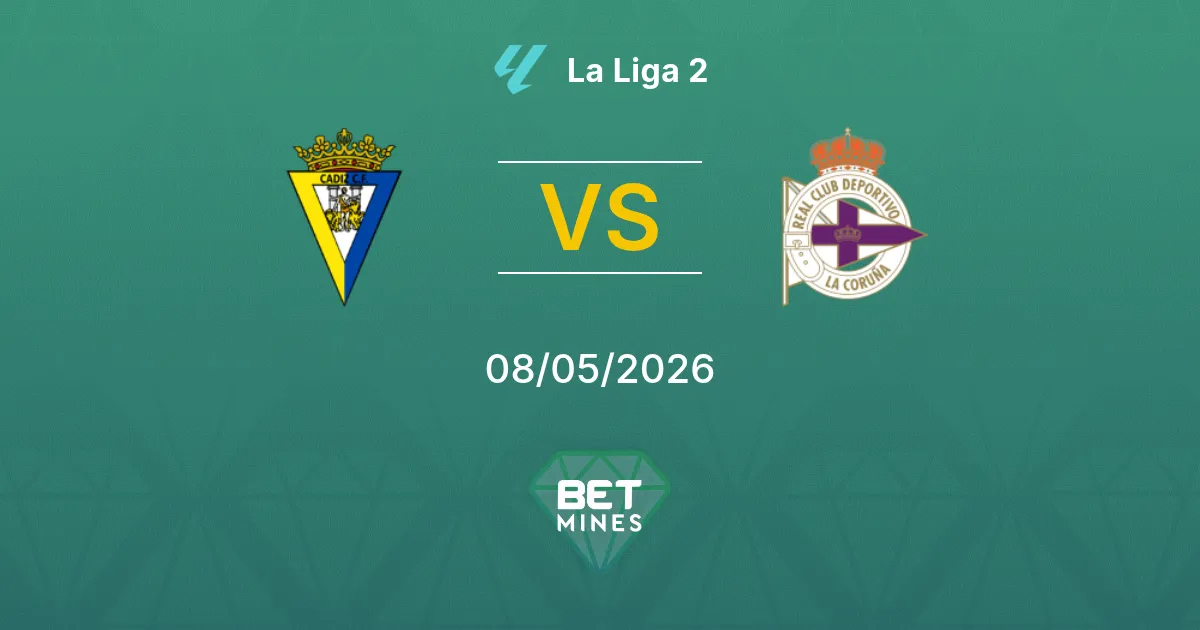 Cádiz vs Deportivo La Coruña Pronostico: Anteprima e Analisi della Partita | La Liga 2 08-05-2026