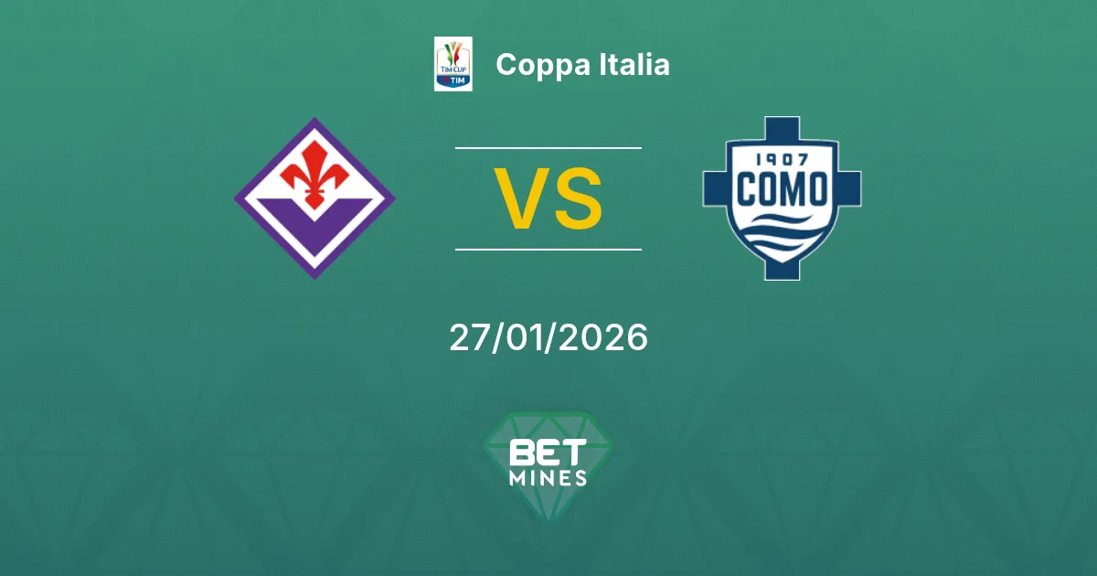 Fiorentina vs Como Prediction: Match Preview and Analysis | Coppa Italia 27-01-2026