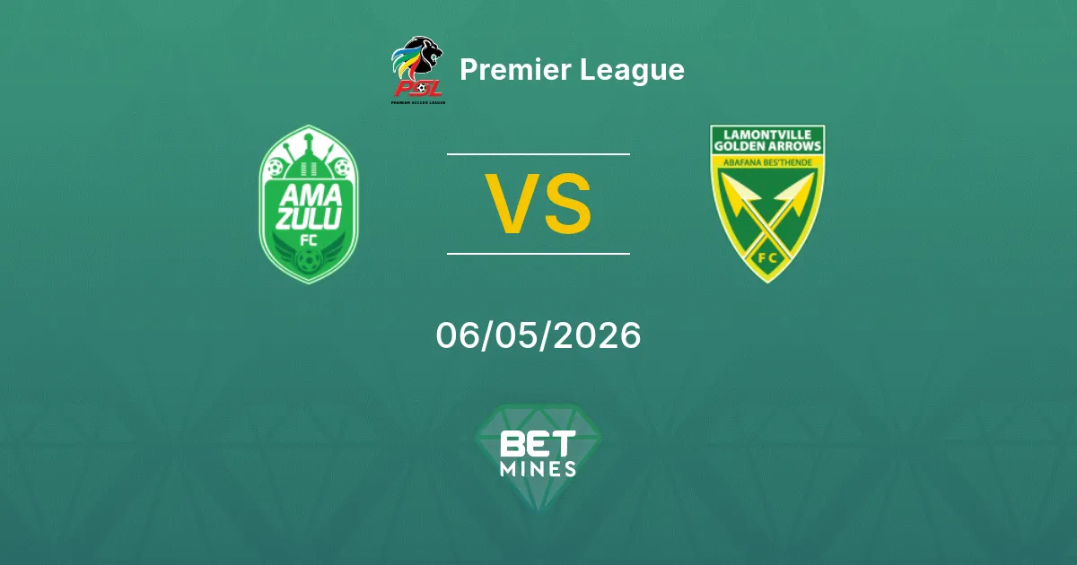 AmaZulu vs Golden Arrows Pronostico: Analisi e Anteprima della Partita | Premier League 06-05-2026