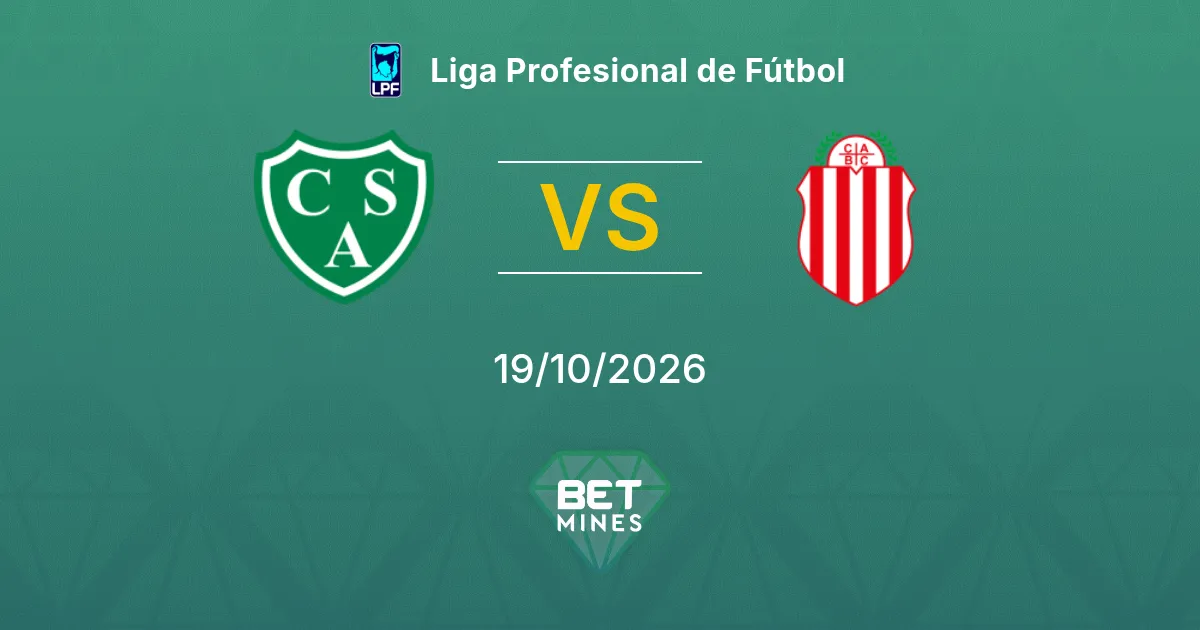Sarmiento vs Barracas Central Pronóstico: previa y análisis del partido | Liga Profesional de Fútbol 19-10-2026