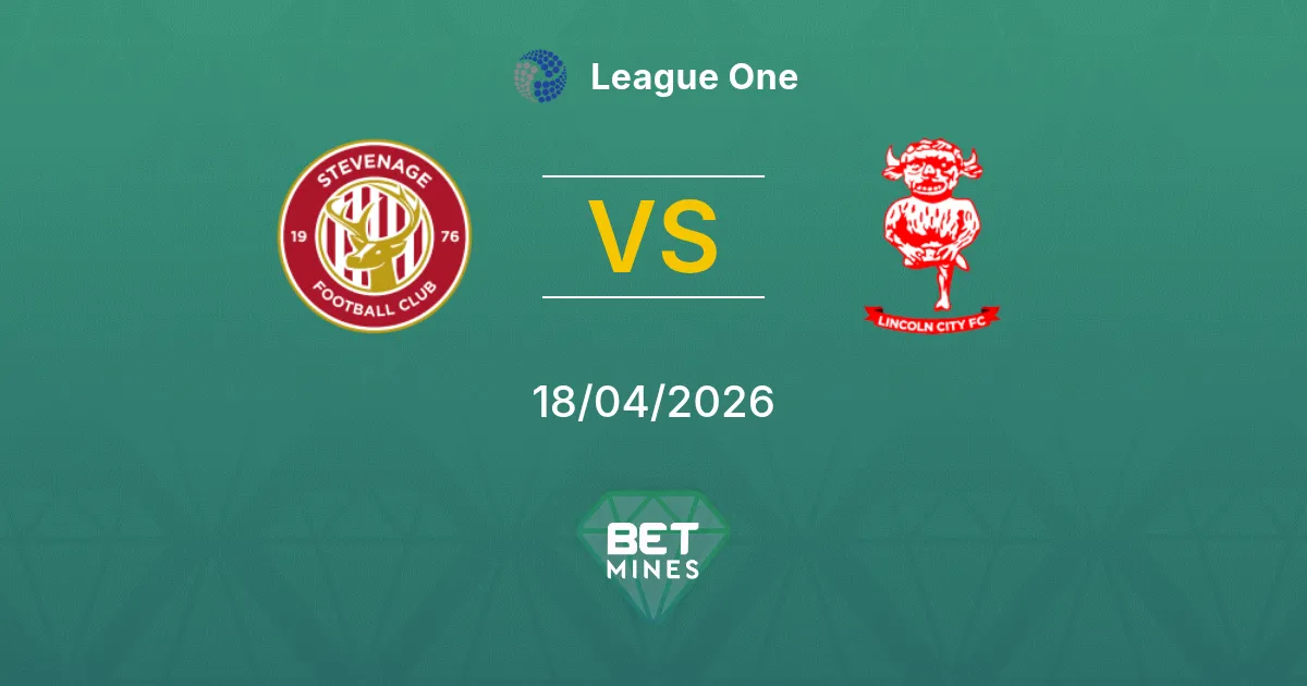 Stevenage vs Lincoln City Pronostico: Anteprima e Analisi della Partita | League One 18-04-2026