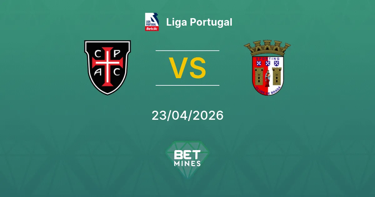 Casa Pia vs Sporting Braga Pronostico: Anteprima e Analisi della Partita | Liga Portugal 23-04-2026