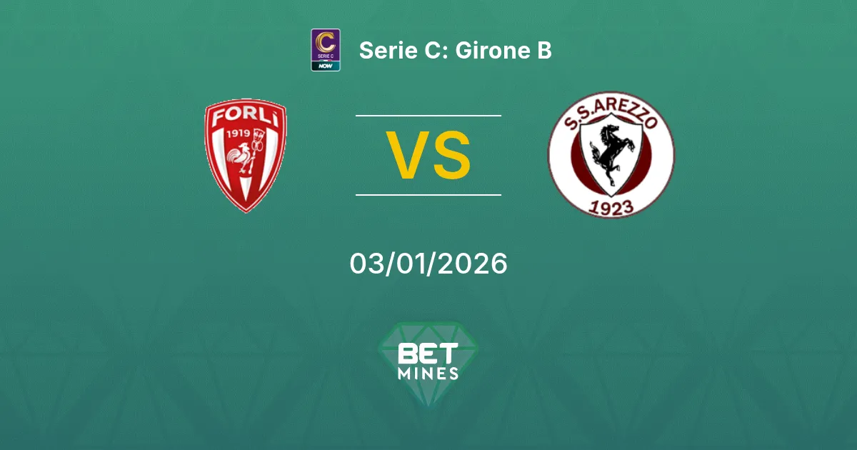 Forlì vs Arezzo Pronostico: Anteprima e Analisi della Partita | Serie C: Girone B 03-01-2026
