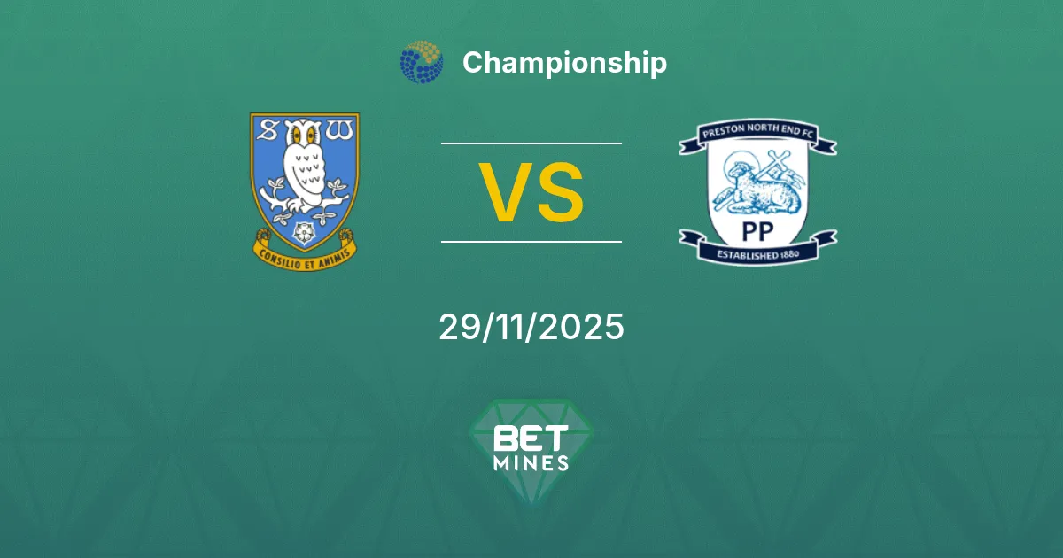 Sheffield Wednesday vs Preston North End Prediction: Match Preview and Analysis | Championship 29-11-2025
