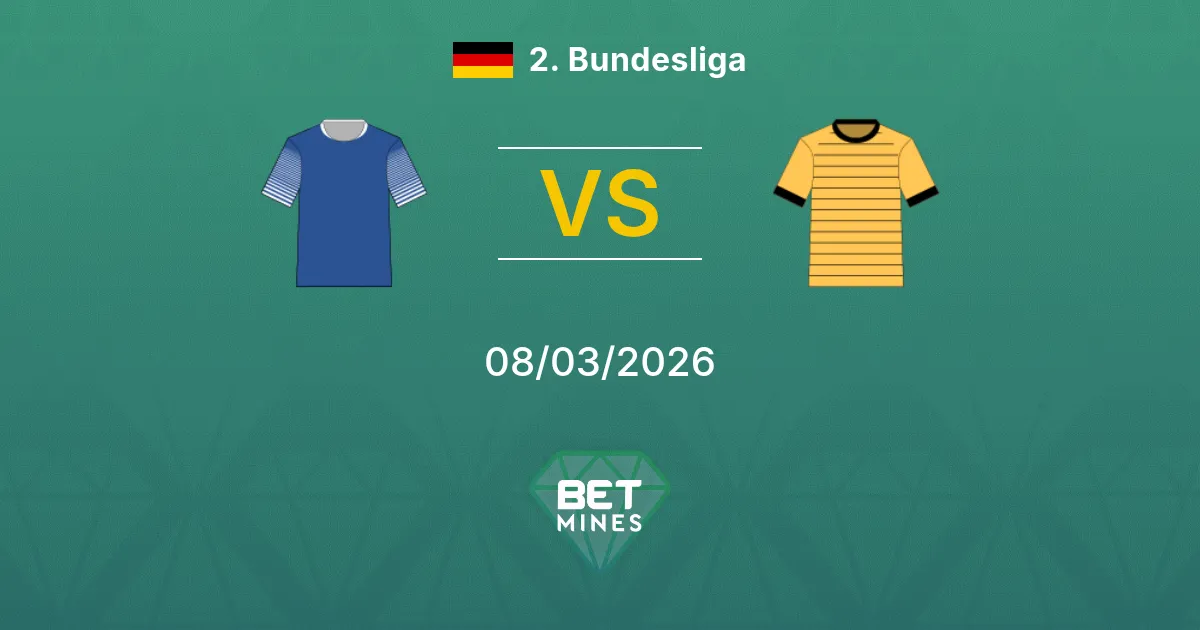 Karlsruher SC vs Dynamo Dresden Prediction: Match Preview and Analysis | 2. Bundesliga 08-03-2026