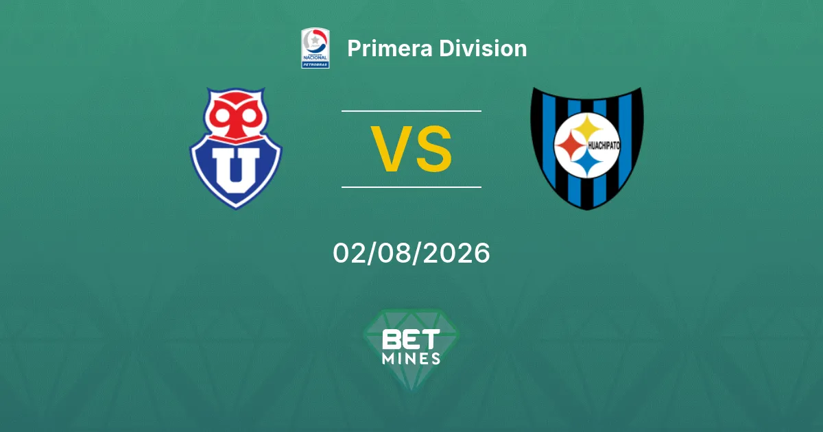 Universidad Chile vs Huachipato Prediction: Match Preview and Analysis | Primera Division 02-08-2026