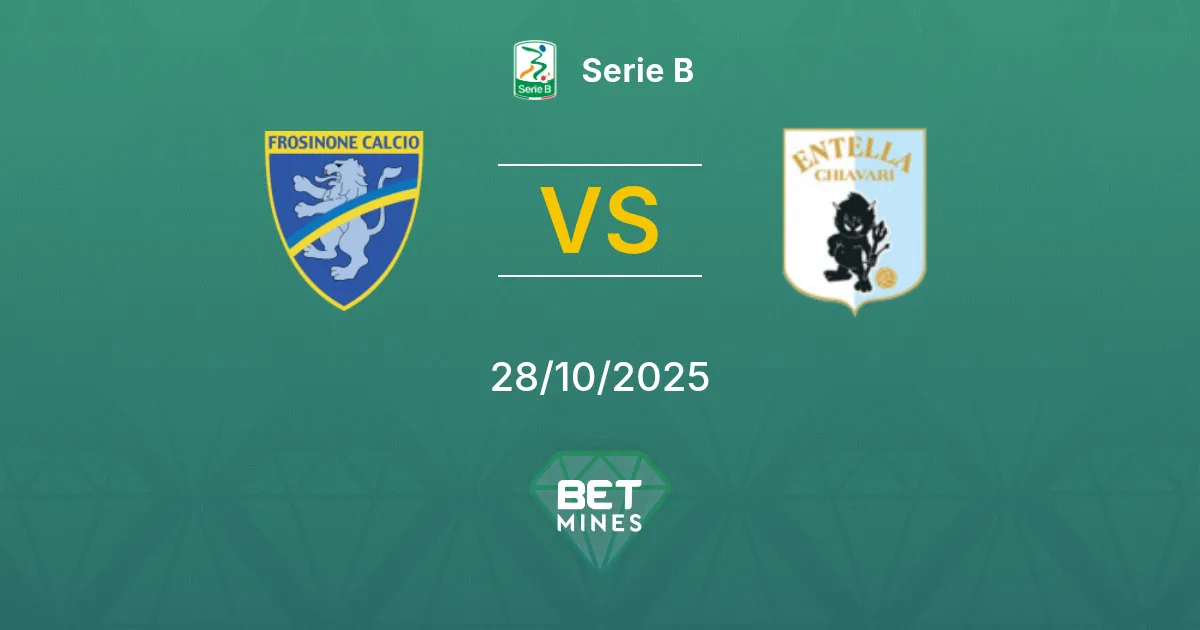 Frosinone vs Virtus Entella Prediction: Match Preview and Analysis | Serie B 28-10-2025