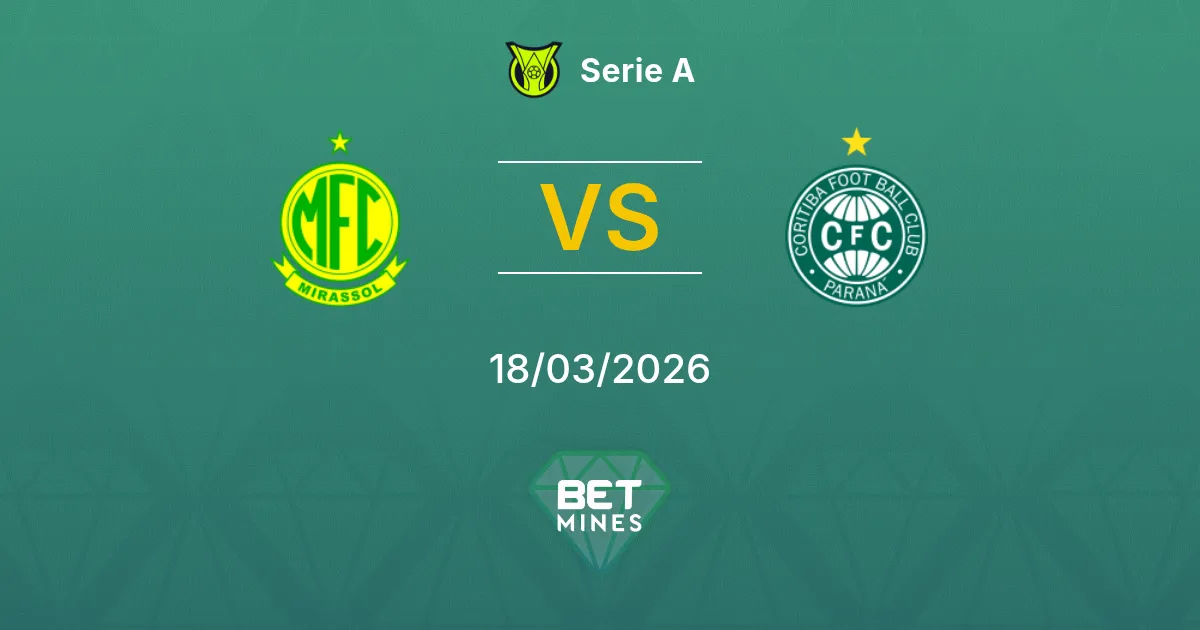 Mirassol vs Coritiba Prediction: Match Preview and Analysis | Serie A 18-03-2026