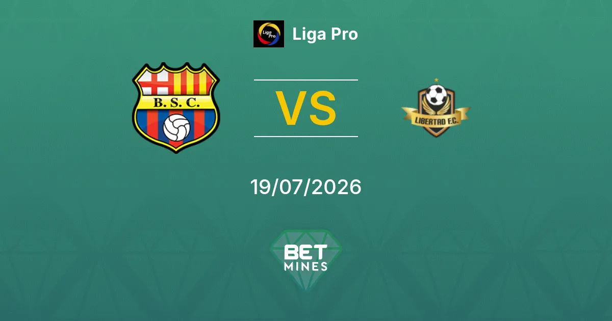 Barcelona Guayaquil x Libertad Palpite: Prévia e Análise da Partida | Liga Pro 19-07-2026