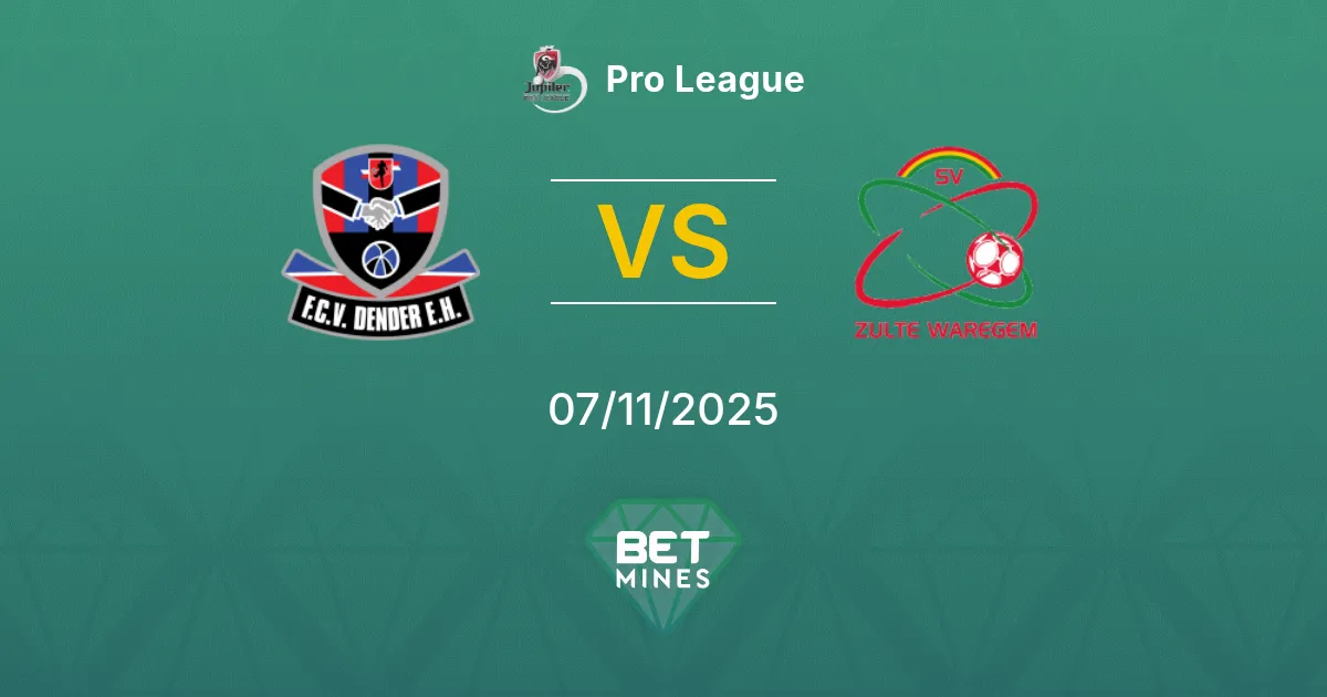 Dender vs Zulte-Waregem Pronostico: Anteprima e Analisi della Partita | Pro League 07-11-2025