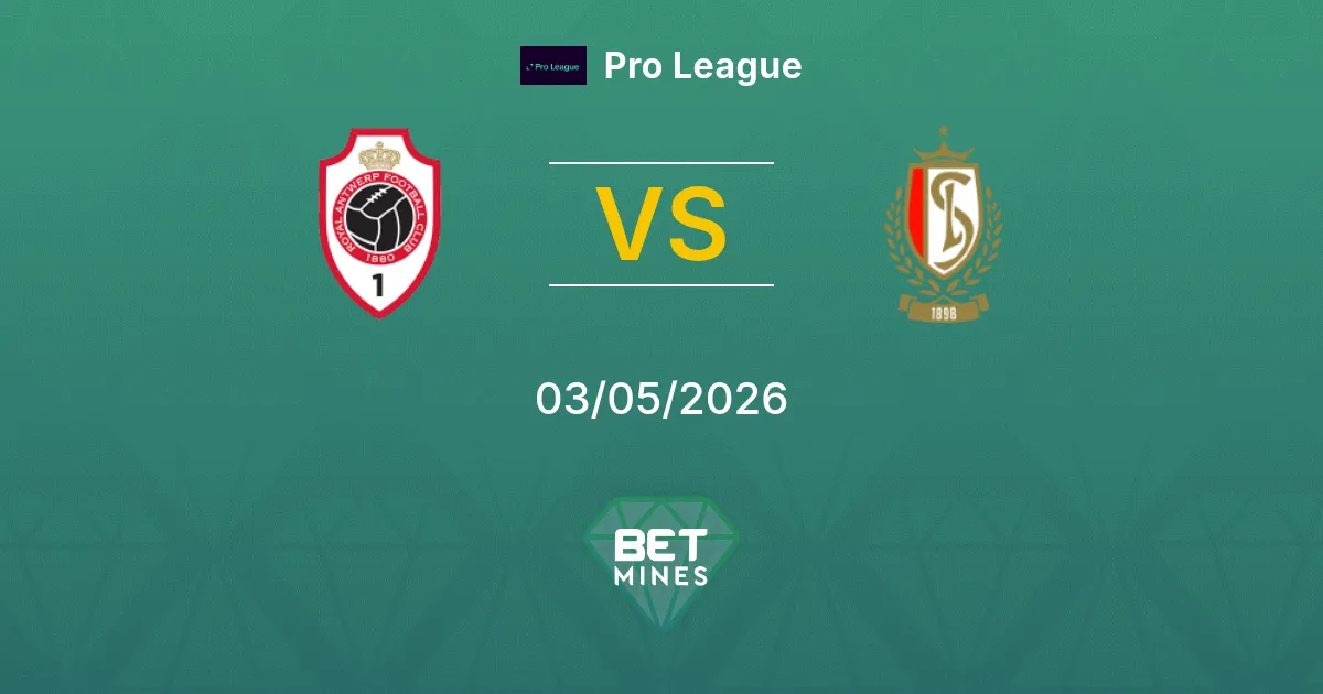 Antwerp vs Standard Liegi Pronostico: Anteprima della Partita e Analisi | Pro League 03-05-2026