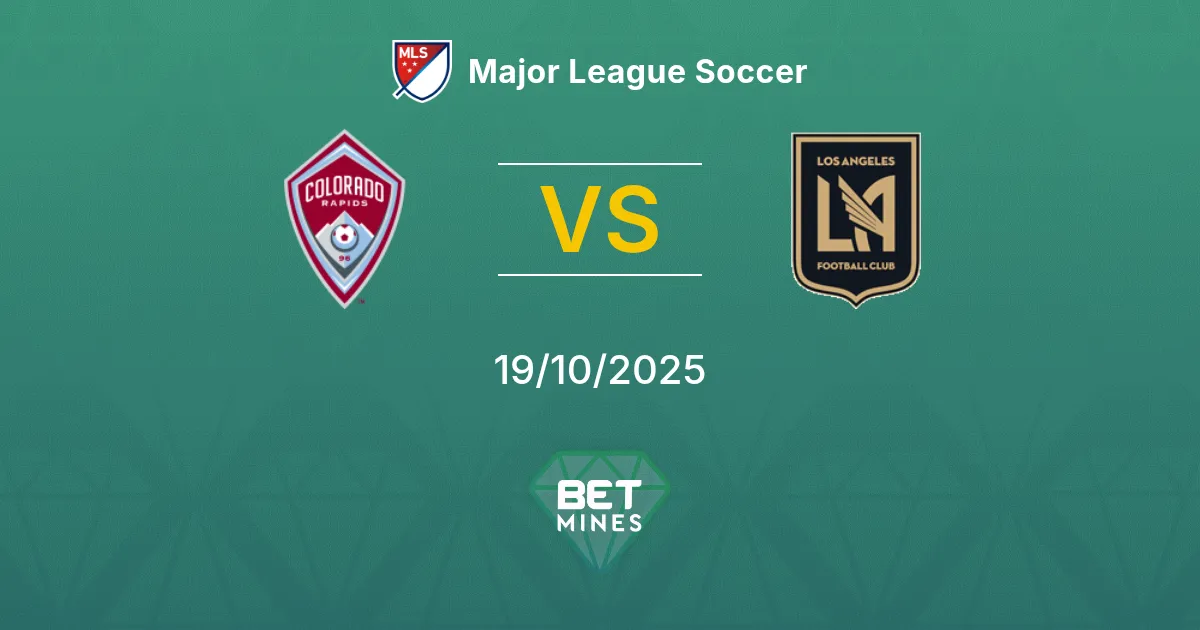 Colorado Rapids vs Los Angeles FC Pronostico: Anteprima e Analisi della Partita | Major League Soccer 19-10-2025