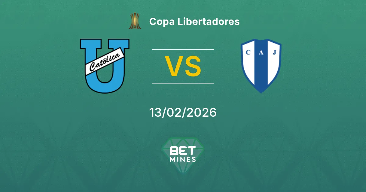 Universidad Católica vs Juventud Prediction: Match Preview and Analysis | Copa Libertadores 13-02-2026