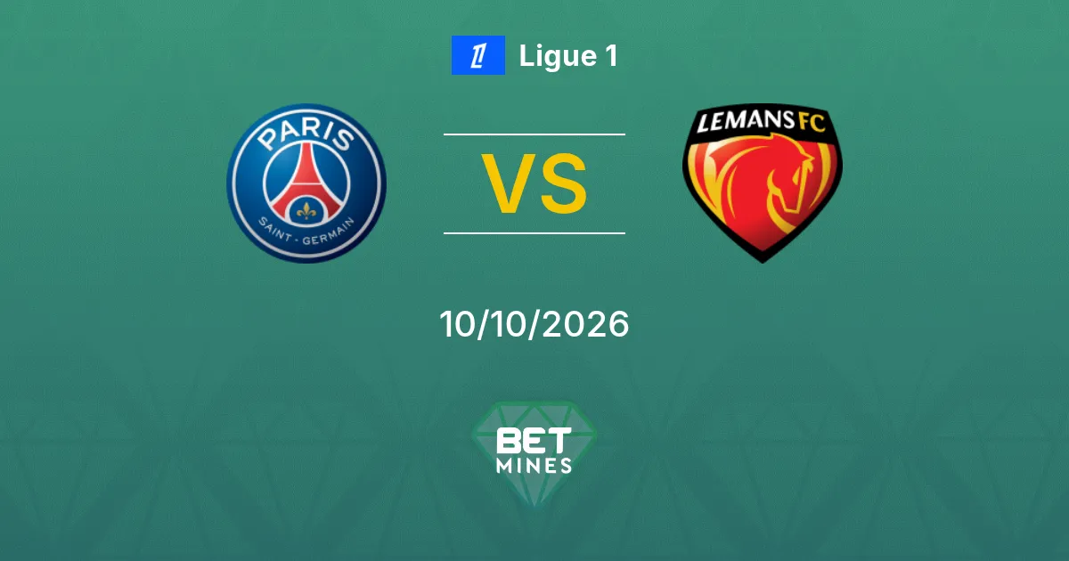 Paris Saint Germain vs Le Mans Prediction: Match Preview and Analysis | Ligue 1 10-10-2026