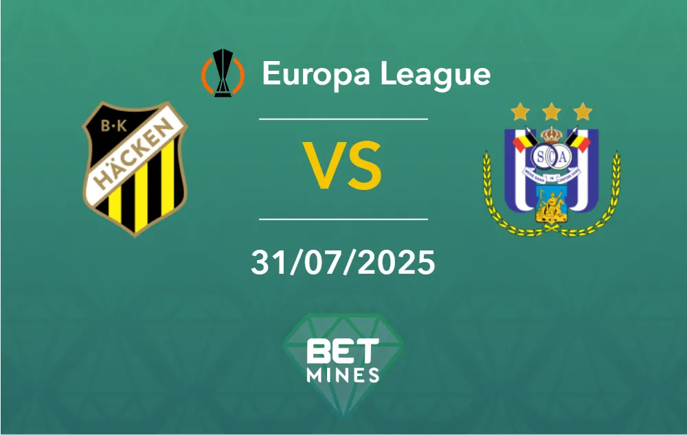 Pronostic Häcken vs Anderlecht : Présentation et Analyse du Match | Ligue Europa - Qualifications, Deuxième Tour