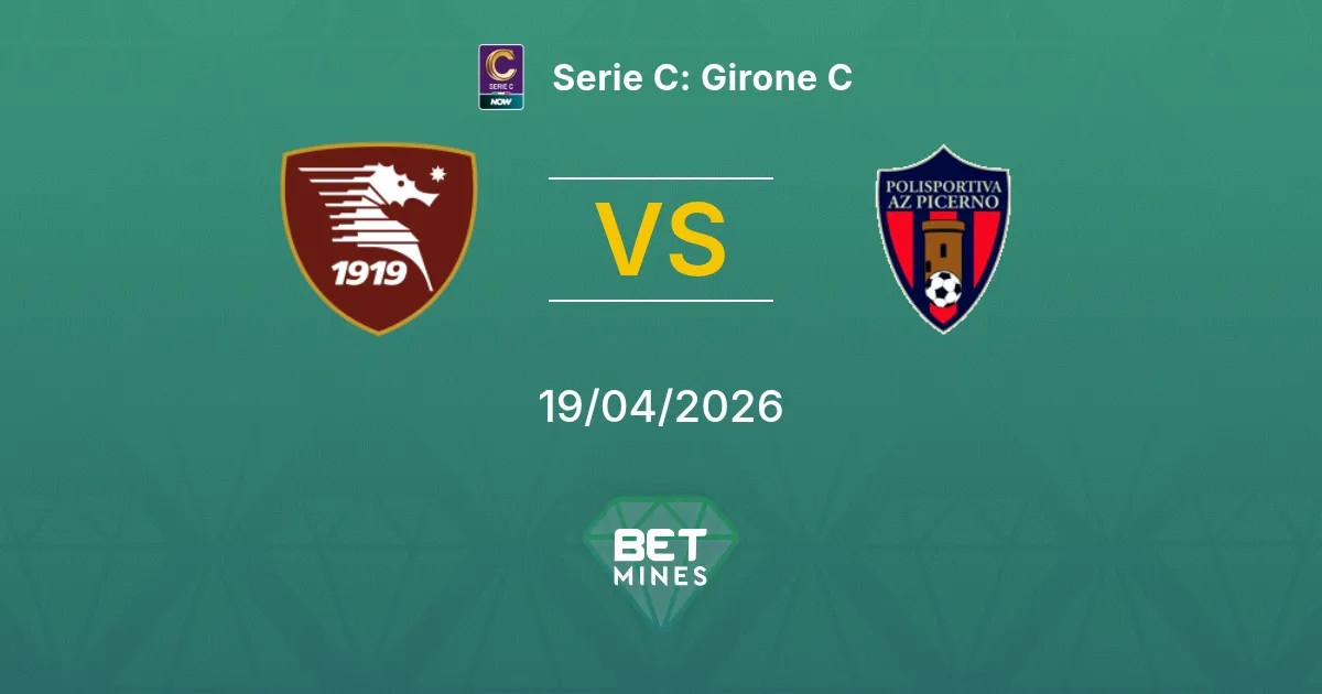 Salernitana vs Picerno Pronostico: Anteprima e Analisi della Partita | Serie C: Girone C 19-04-2026