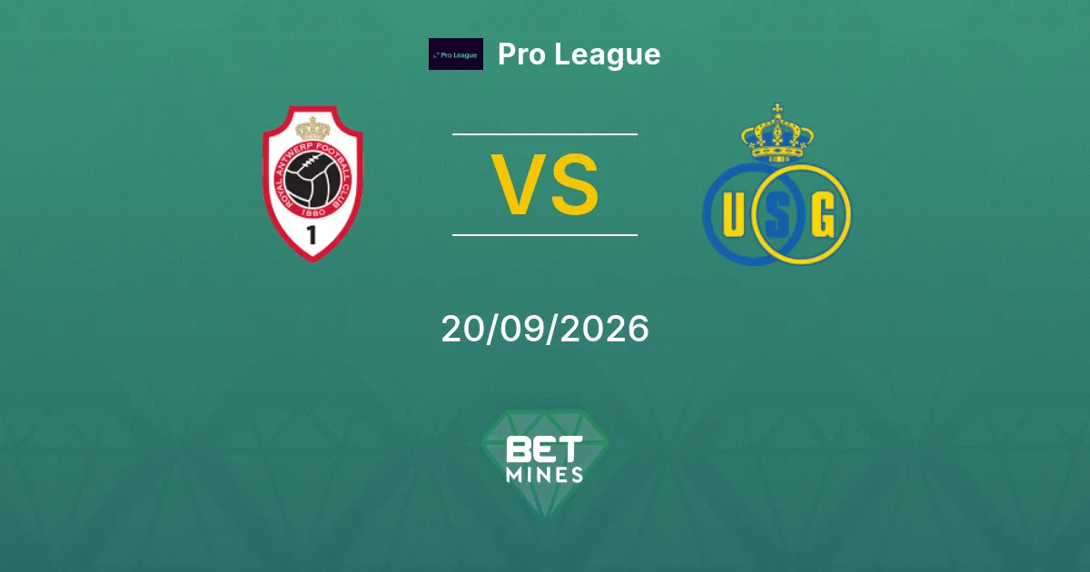 Pronostico Anversa vs Union Saint-Gilloise: Anteprima e Analisi della Partita | Pro League 20-09-2026