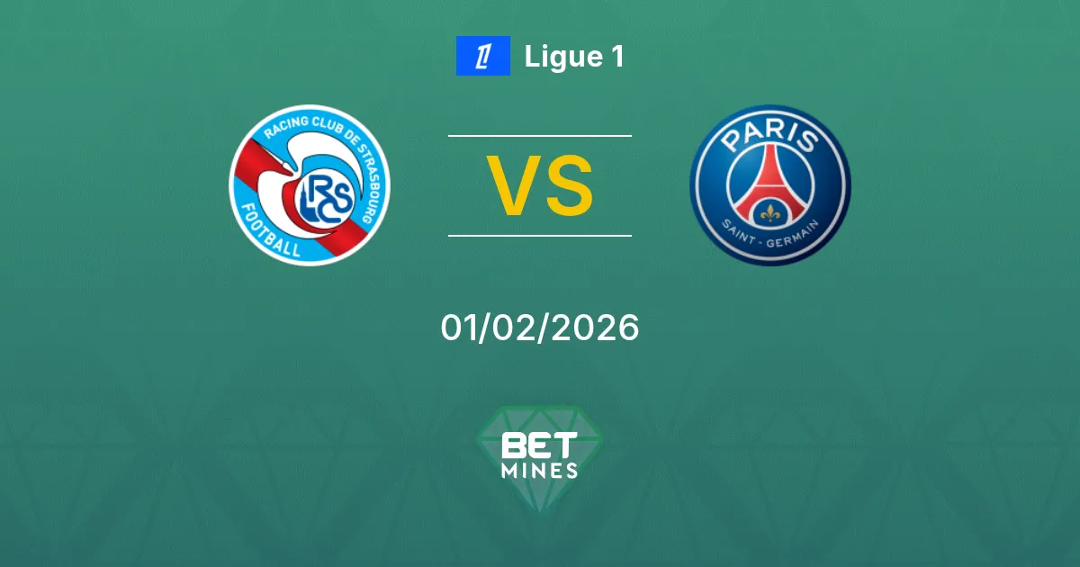 Strasbourg vs Paris Saint Germain Prediction: Match Preview and Analysis | Ligue 1 01-02-2026