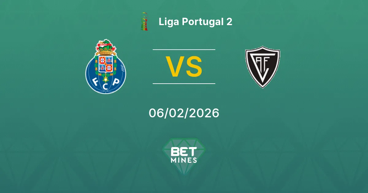 Porto II vs Academico Viseu Prediction: Match Preview and Analysis | Liga Portugal 2 06-02-2026